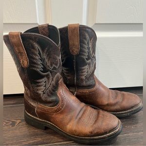 Ariat Workhog waterproof boots men’s 8.5 D cowboy boots